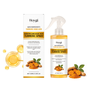 Hoygi Kojic Acid Turmeric Exfoliating Spray Gently Cleanses Facial Keratin And Is A Portable Skin Care Spray