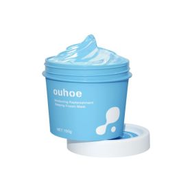 OUHOE Hydrating And Moisturizing Sleep Frozen Mask, Shrink Pores Brightens Skin, Refreshes And Moisturizes Spread Mask