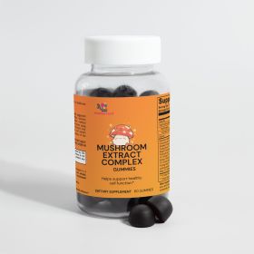 RASPBERRY MUSHROOM GUMMIES EXTRACT, 60 GUMMIES