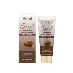 Hoygi Snail Moisturizing Cleanser, Gentle, Moisturizing And Hydrating Facial Cleanser That Cleanses Facial Oil Without Tightness