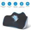 Memory Foam Seat Cushion Sciatica Pain Relief Cushion Pillow Seat Cushion with Machine Washable Cover for Home Office Car Wheelchair Airplane