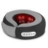 2 In 1 Neck Massager Pillow with Heat Electric Memory Foam Travel Pillow Shiatsu Neck Massager with 3 Speeds Timer for Home Office Travel