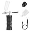 Oxygen Facial Machine Airbrush Water Oxygen Injector Moisturizing Sprayer Nano Facial Mister Skin Care Rejuvenation Machine