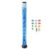 Sensory Bubble Tube Lamp, 4 ft Bubble Fish Tube, Sensory Aquarium Lamp with 10 Floating Fish & 16 Color Effects, Remote Control