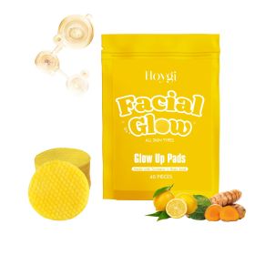 Hoygi Turmeric Cleansing Pad Gently Cleanses Facial Skin, s Dull Skin, Cleanses, s And Nourishes