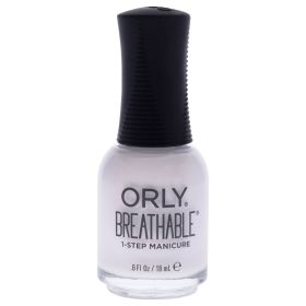 Breathable Treatment Plus Color - 20908 Barely There by Orly for Women - 0.6 oz Nail Polish