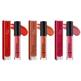 Eelhope Lip Glaze, Moisturizing And Hydrating, Easy To Color, Not Easy To Stick Cup Long-Lasting Portable Lipstick Glaze