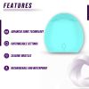 Rechargeable Facial Cleansing Brush. Deep Cleansing and Exfoliation.