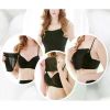 8 Pack Women Lace Cami Clip-on Mock Camisole Overlay Modesty Panel for Low-Cut Shirt