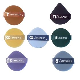 Seven - Star Makeup Puff 7 - Pack