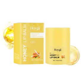 Hoygi Honey Nourishing Lip Balm Deeply Nourishes Soft Lips And Skin Lightening Lip Lines And Preventing Dry Cracks