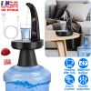 Water Bottle Dispenser Table Top Electric Water Bottle Pump USB Rechargeable Mini Water Jug Dispenser for 1-5 Gallon Water Jugs for Home Kitchen Offic