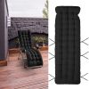 71x22in Chaise Lounger Cushion Recliner Rocking Chair Sofa Mat Deck Chair Cushion