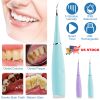 Electric Tartar Remover For Teeth Rechargeable Oral Dental Plaque Calculus Remover Teeth Stains Eraser Teeth Stains Scraper Cleaning Tool w/ 5 Speeds