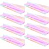 Rainbow Makeup Organizer Wall Display - Durable Plastic Storage Rack Holds Nail Polishes, Lipsticks & Beauty Essentials